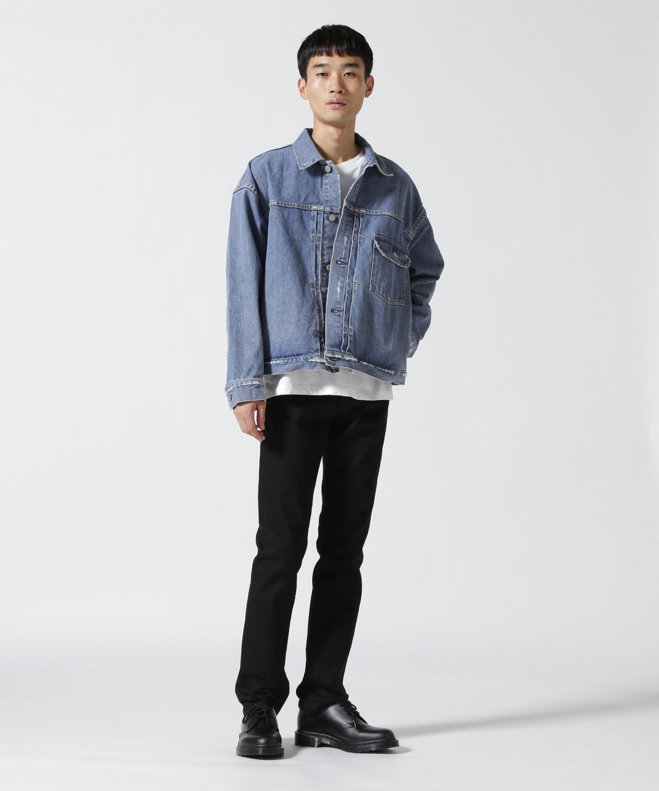 REMI RELIEF(レミレリーフ) 14OZ DENIM 1st JKT(リペア)