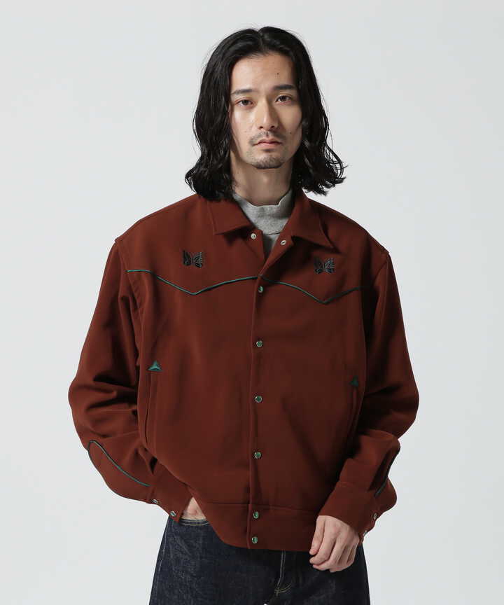 NEEDLES/Piping Cowboy Jacket-Pe/Pu Double Cloth（7853252286） | B 