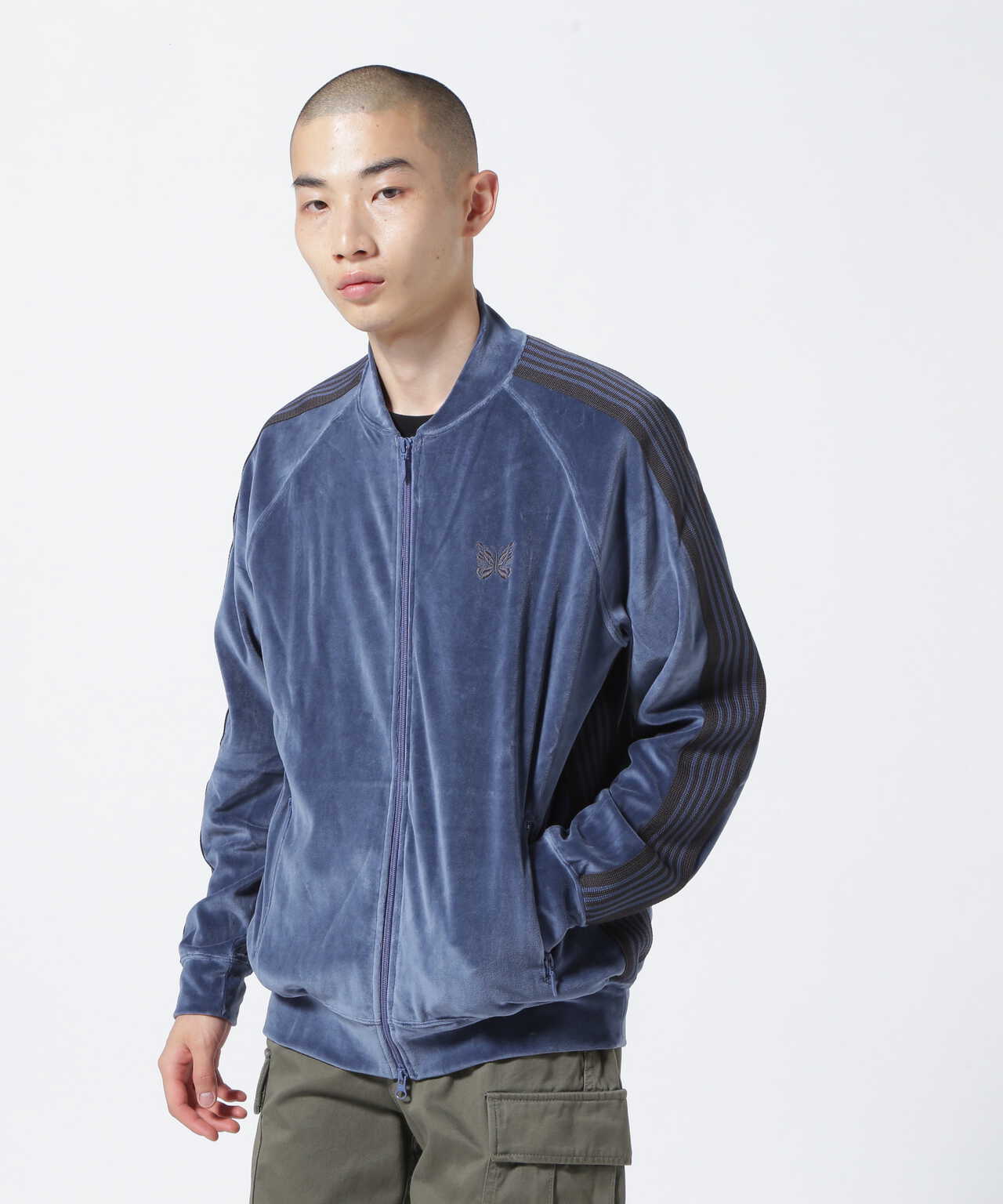 Needles（ニードルス） 23SS 「R．C． Track Jacket C／PE Velour