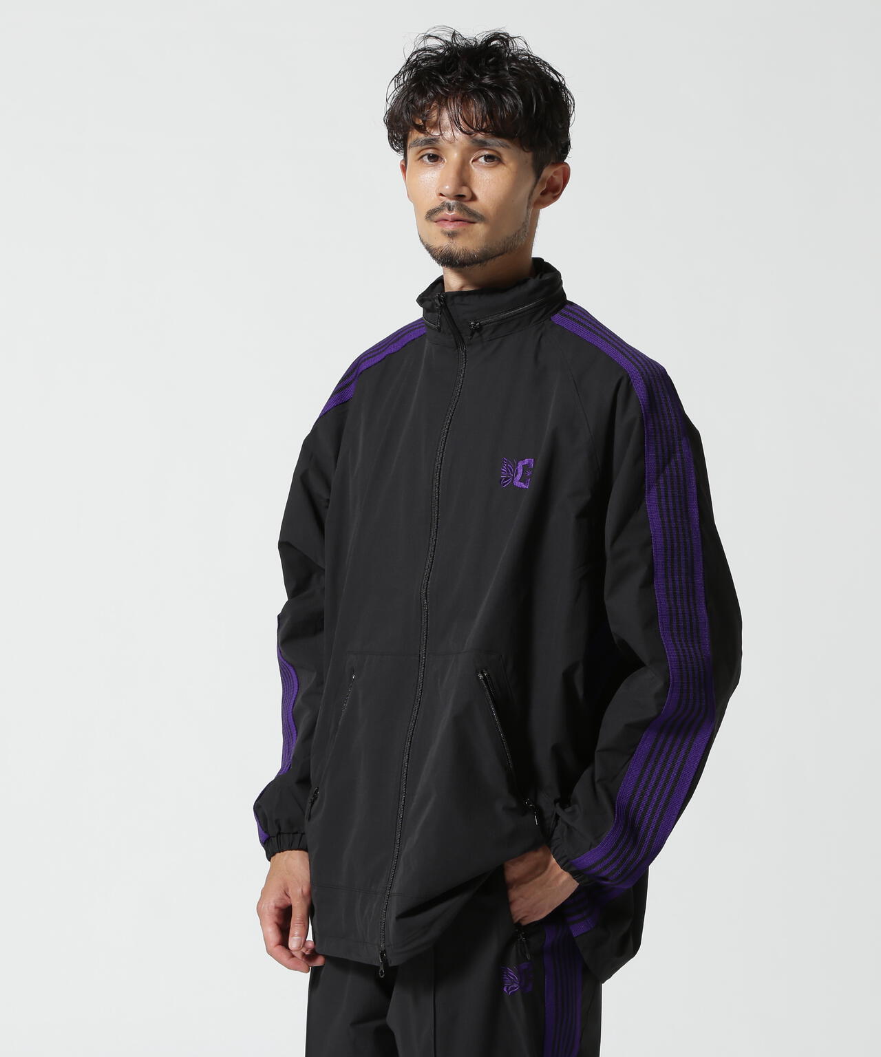 メンズNeedles×DC SHOES/JOG JACKET POLY RIPSTOP