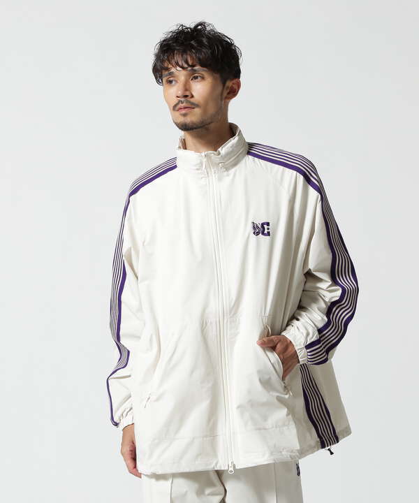 トラックジャケットNeedles DC JOG JACKET- POLY RIPSTOP /BLK