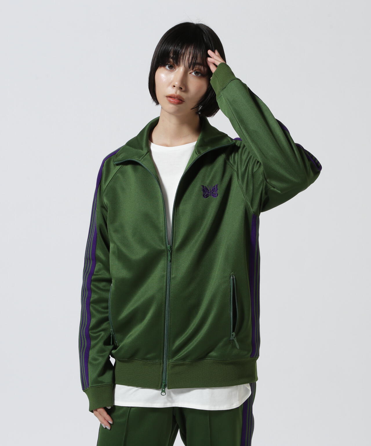 NEEDLES ニードルズ Track Jacket Poly Smooth-