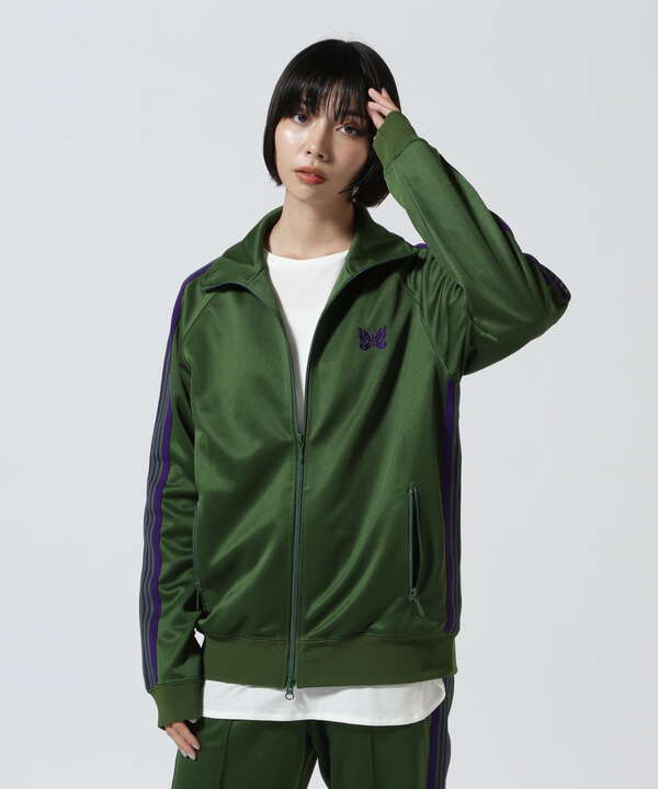 NEEDLES Track Jacket Poly Smooth グリーンニードルスニードルズネペンテス