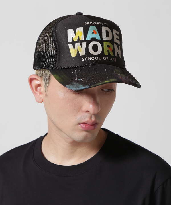 MADE WORN(メイドウォーン)SCHOOL OF ART HAND PAINT CAP