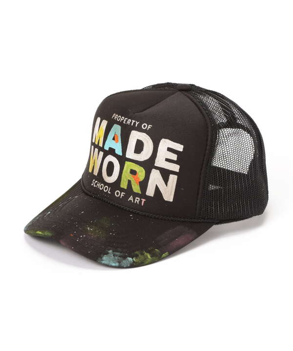 MADE WORN(メイドウォーン)SCHOOL OF ART HAND PAINT CAP