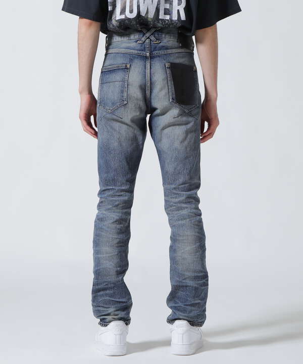 ISAMU KATAYAMA BACKLASH/THE DENIM STRAIGHT PANTS/LIGHT INDIGO