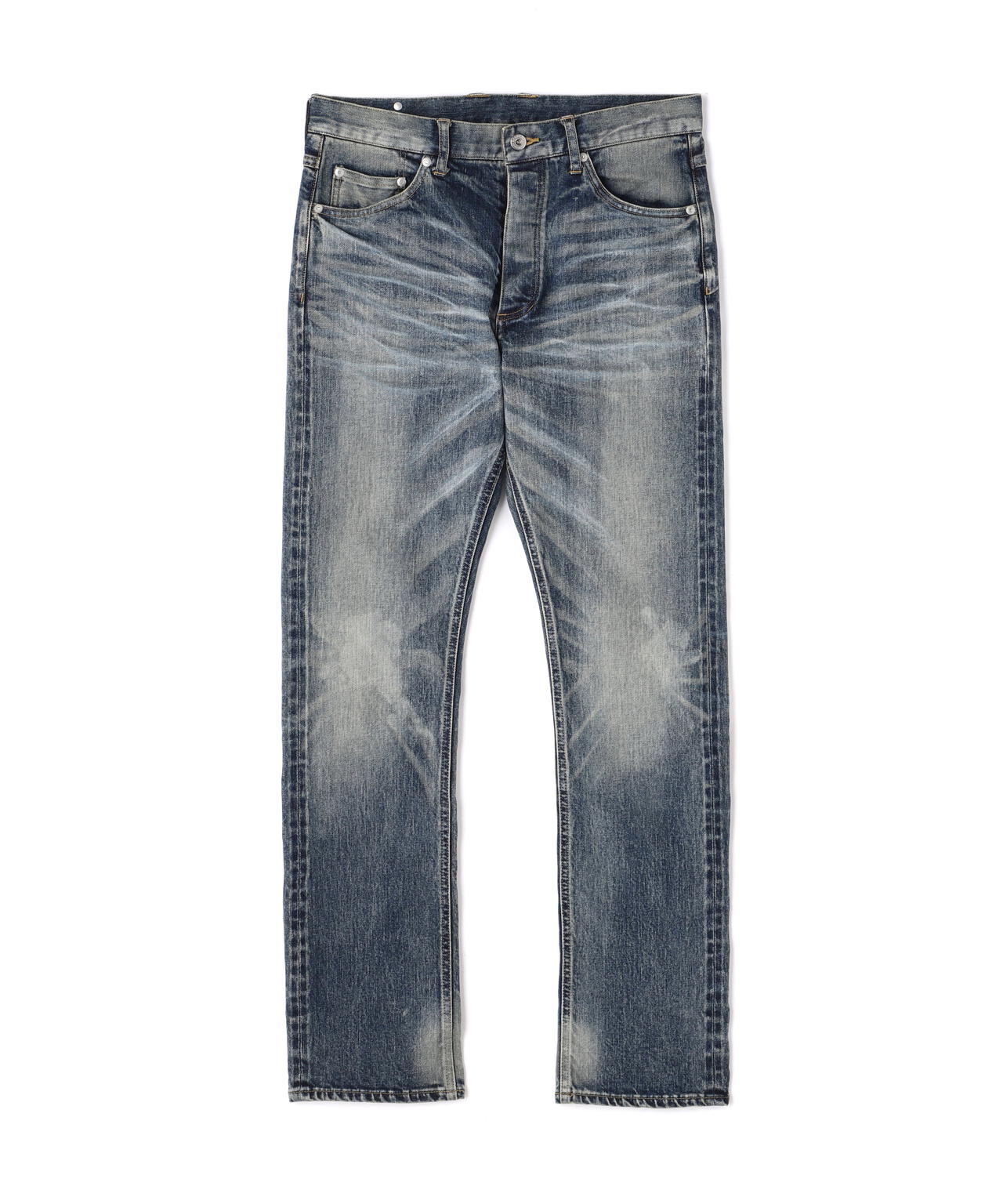 ISAMU KATAYAMA BACKLASH/THE DENIM STRAIGHT PANTS/LIGHT INDIGO