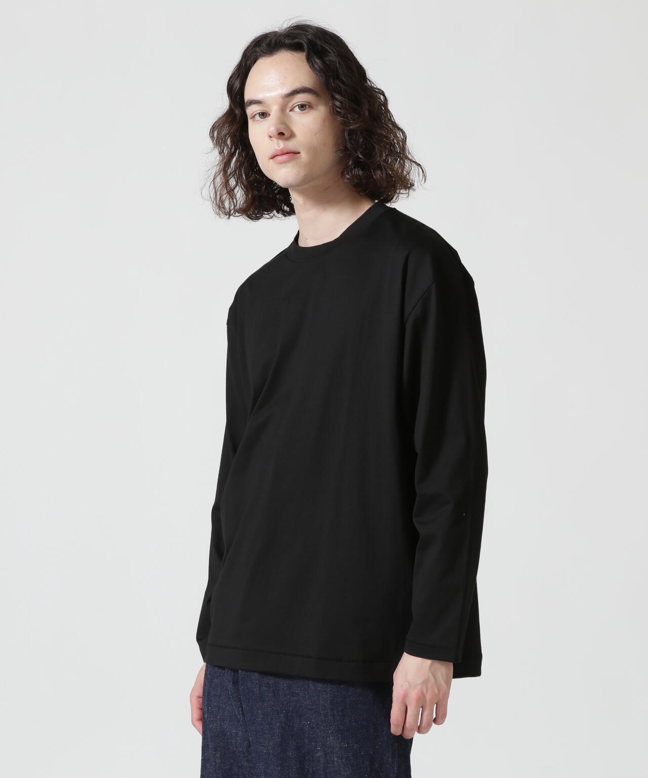 ATON (エイトン)SUVIN60/2 | OVERSIZED L/S T-SHIRT | B'2nd