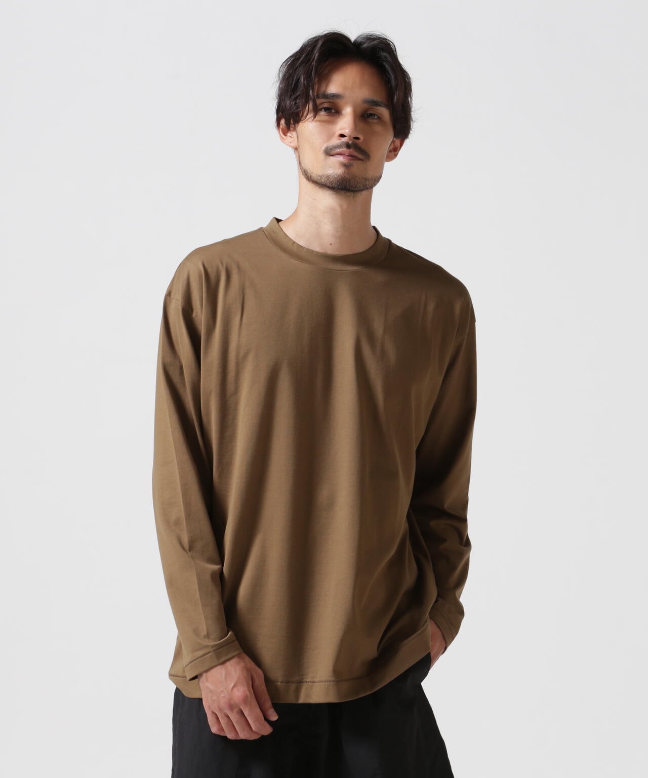 ATON (エイトン)SUVIN60/2 | OVERSIZED L/S T-SHIRT