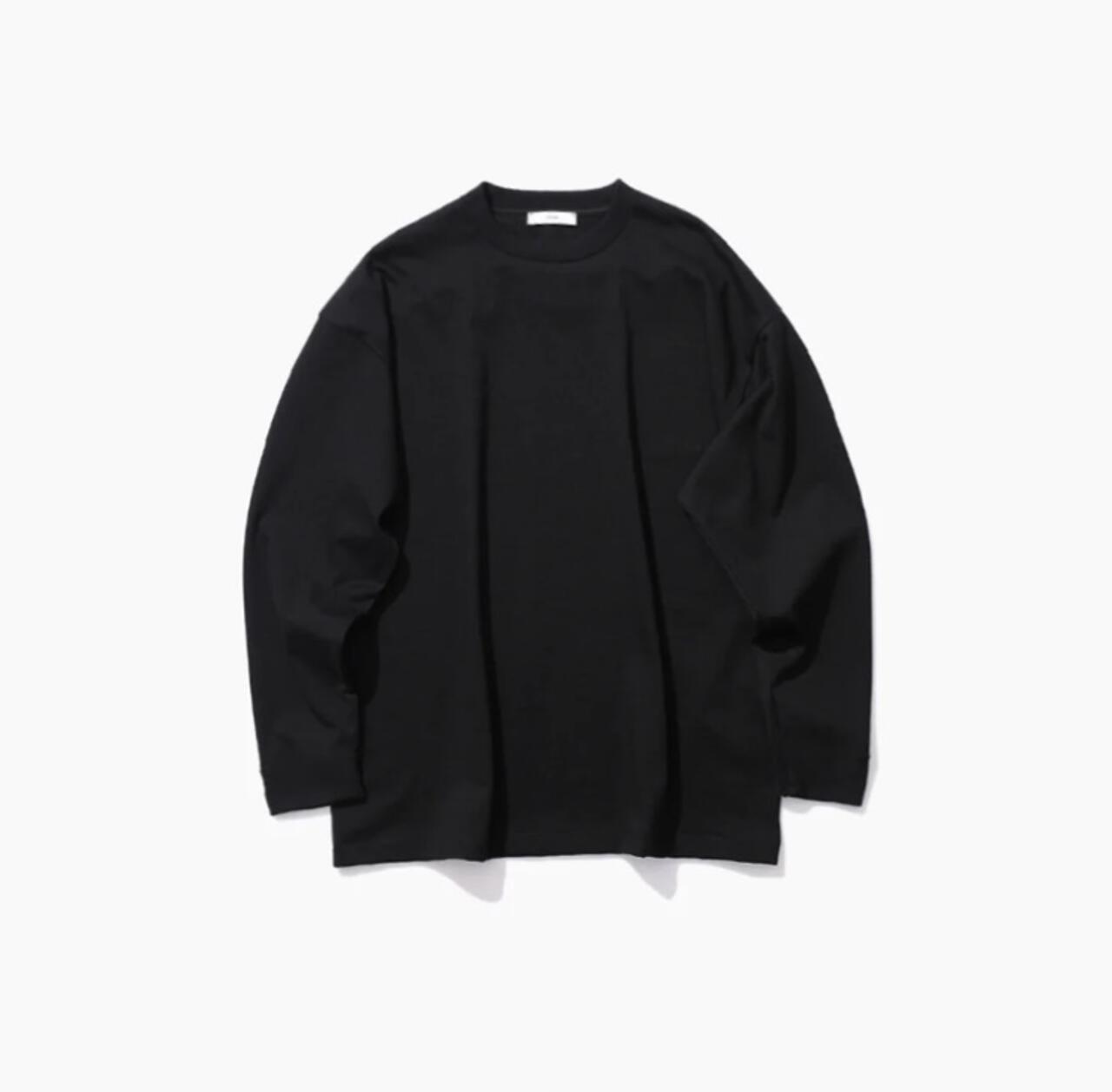 ATON（エイトン）SUPIMA AIR 12/- | OVERSIZED LONGSLEEVE T-SHIRT | B 