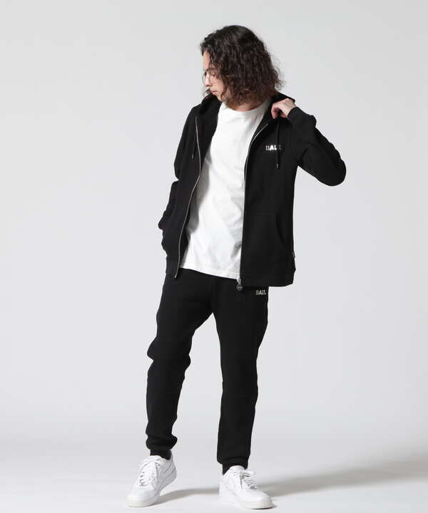 BALR./ボーラー/Q-SERIES STRAIGHT ZIP ZIPPED HOODIE