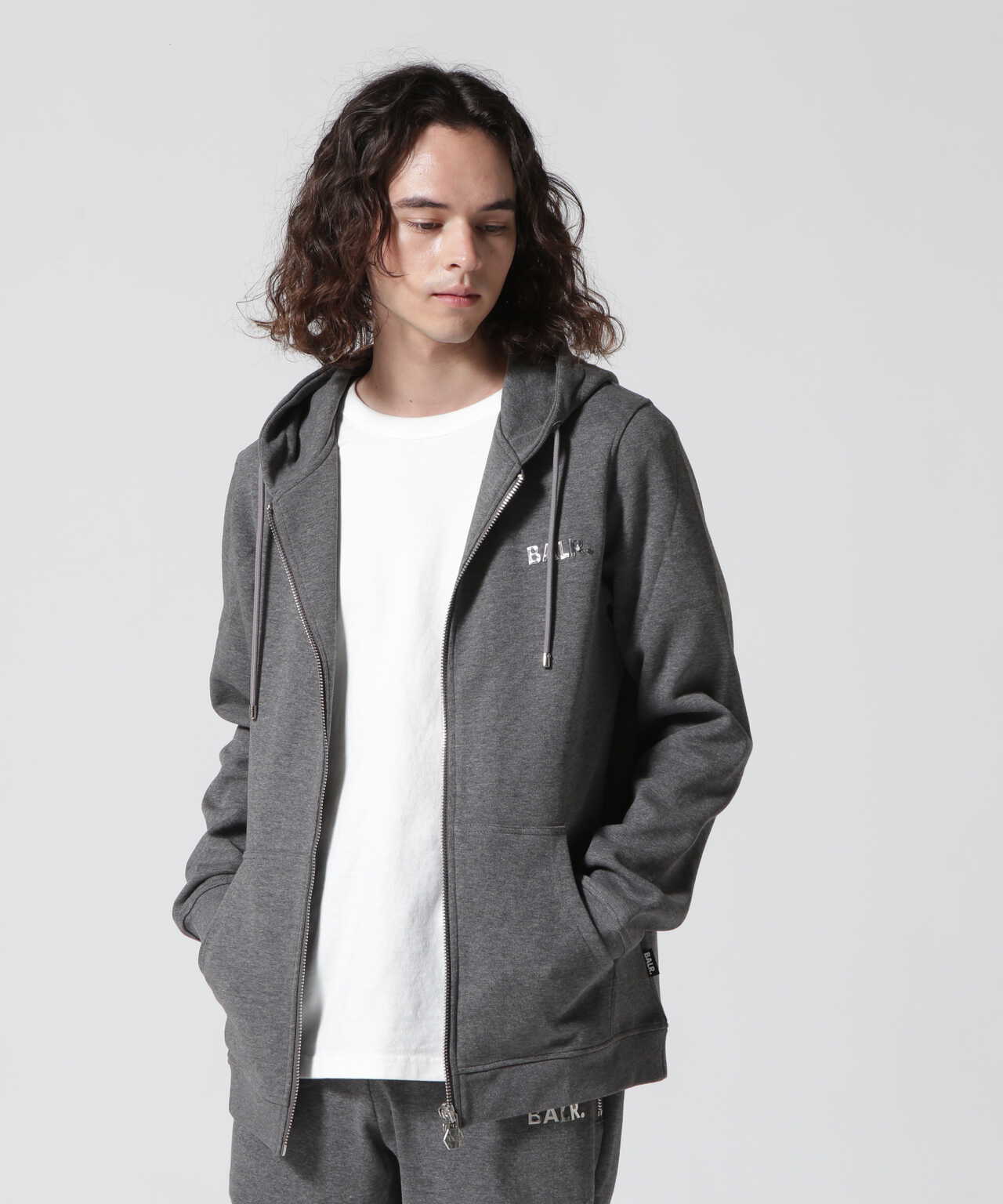 BALR./ボーラー/Q-SERIES STRAIGHT ZIP ZIPPED HOODIE | B'2nd ( ビーセカンド ) | US  ONLINE STORE（US オンラインストア）