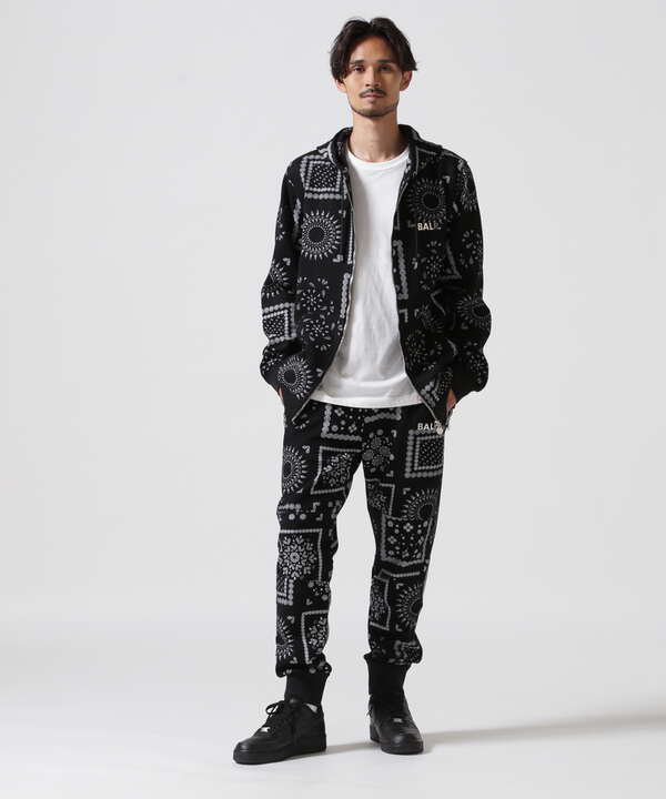 BALR./ボーラー/Q-SERIES PAISLEY ST ZIP HD/B'2nd別注