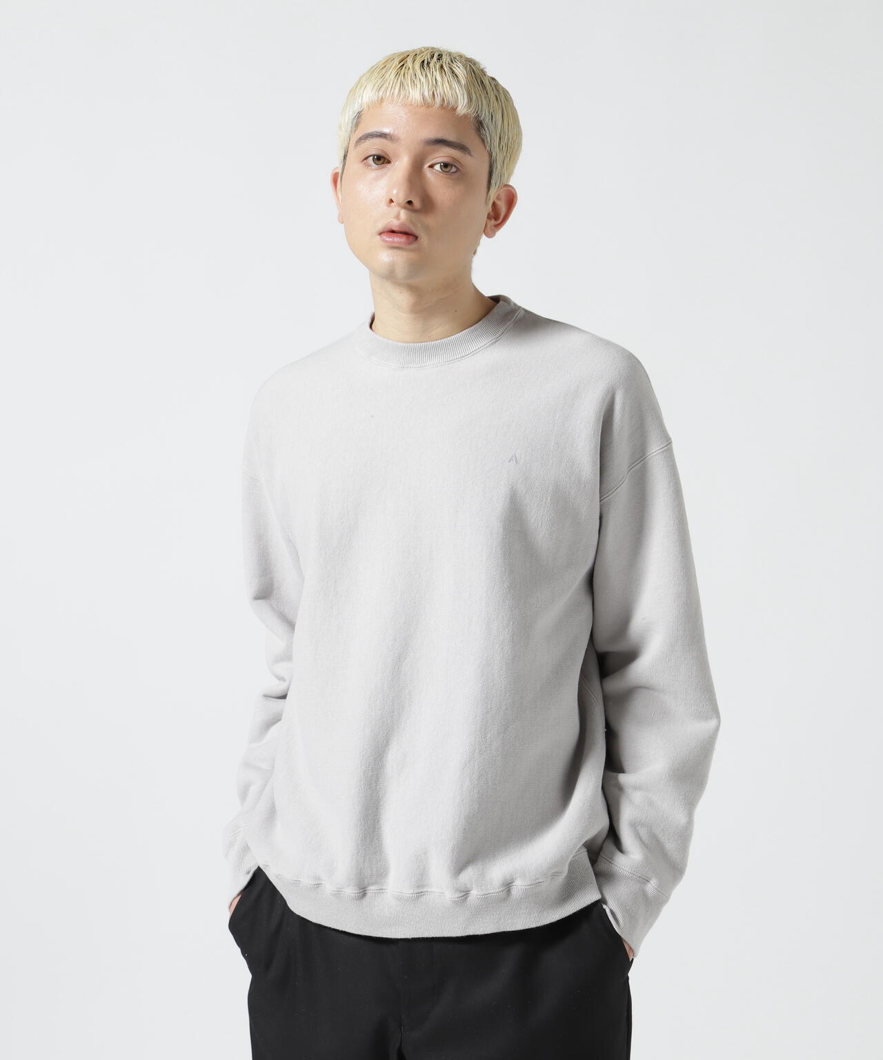 ATON (エイトン)x B'2nd 別注GARMENT DYE URAKE | OVERSIZED SWEAT 