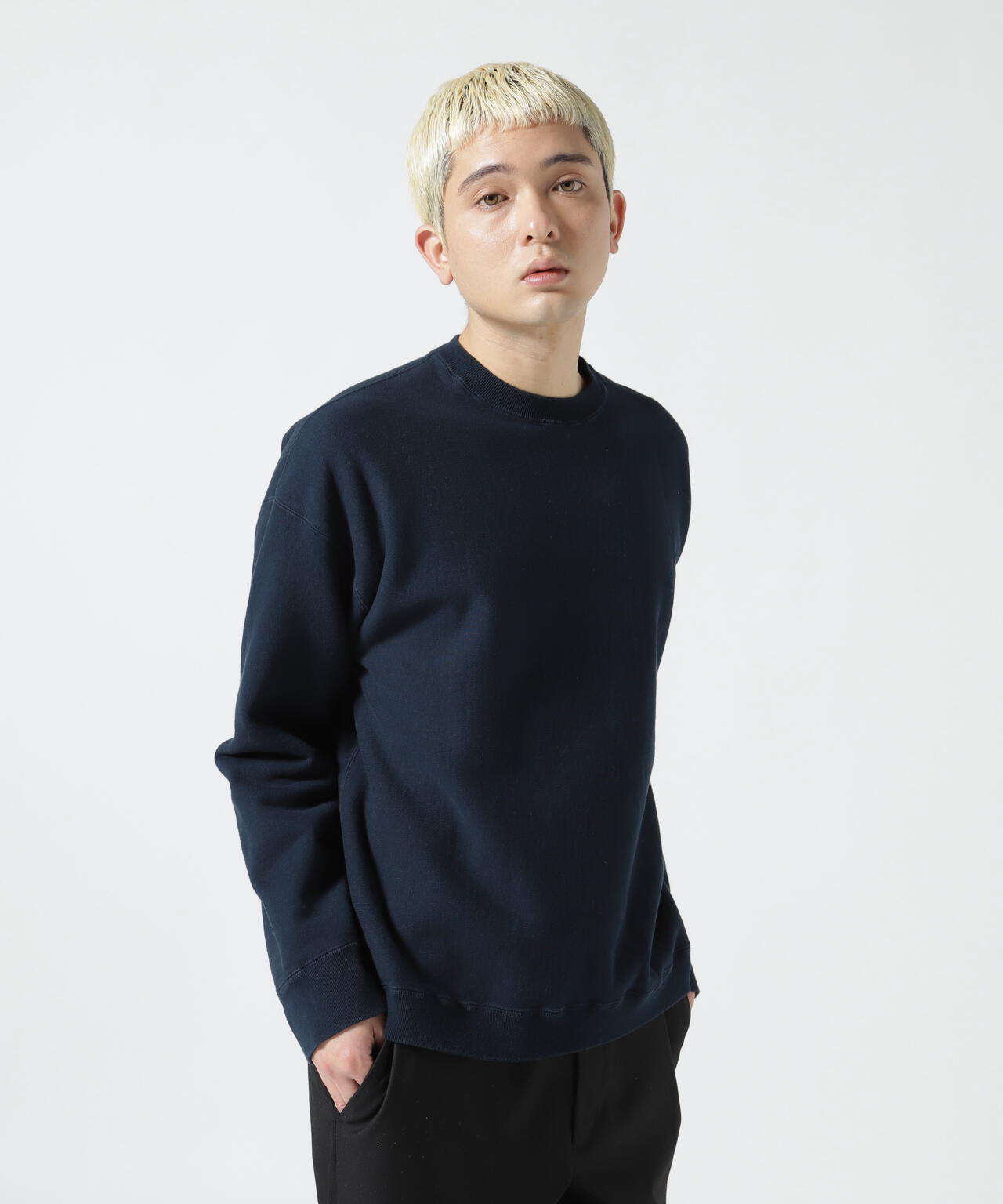 ATON (エイトン)x B'2nd 別注GARMENT DYE URAKE | OVERSIZED SWEAT SHIRT/ユニセックス |  B'2nd ( ビーセカンド ) | US ONLINE STORE（US オンラインストア）