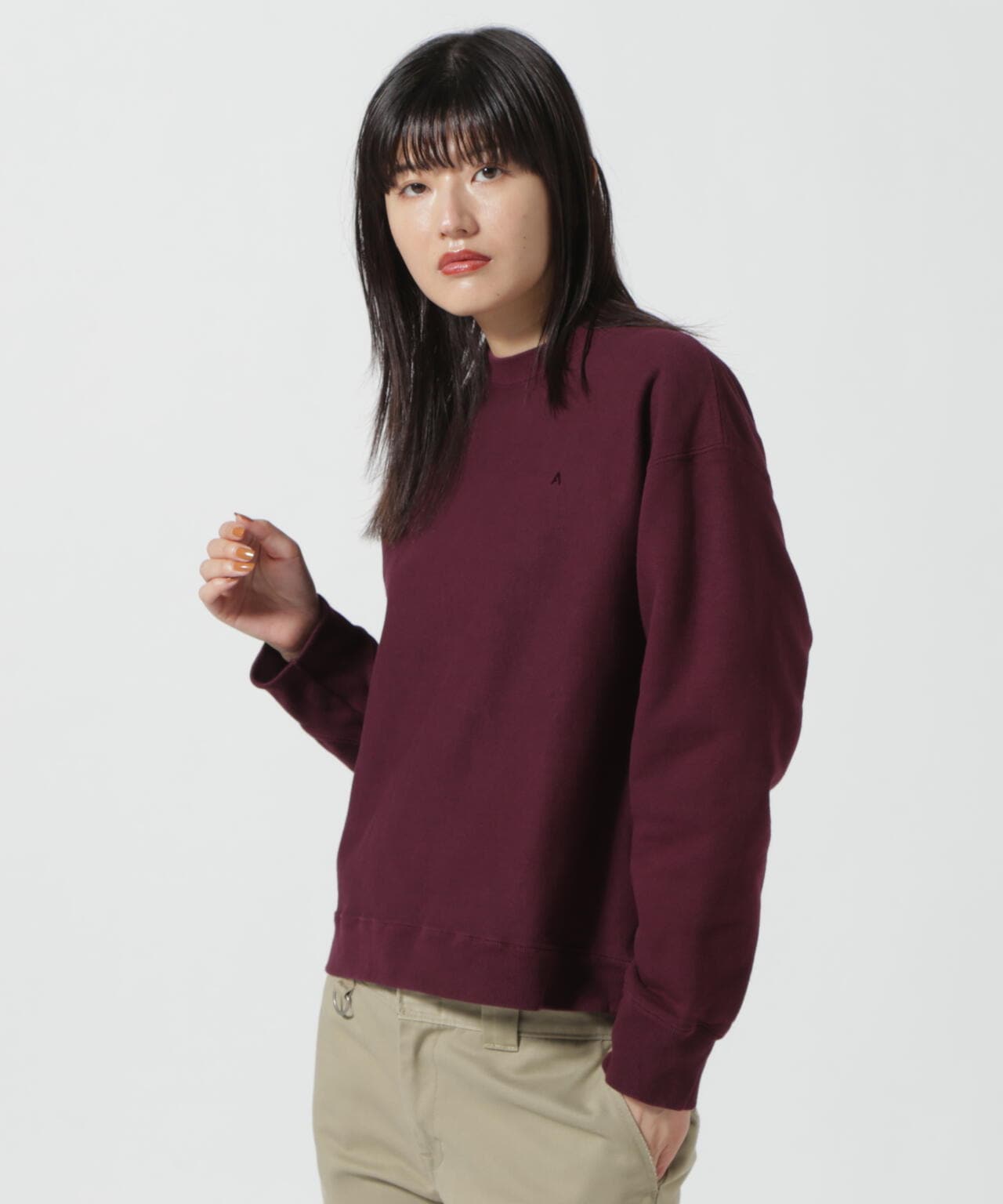 ATON (エイトン) NATURAL DYE URAKE OVERSIZED SWEAT SHIRT | B'2nd ( ビーセカンド ) | US  ONLINE STORE（US オンラインストア）