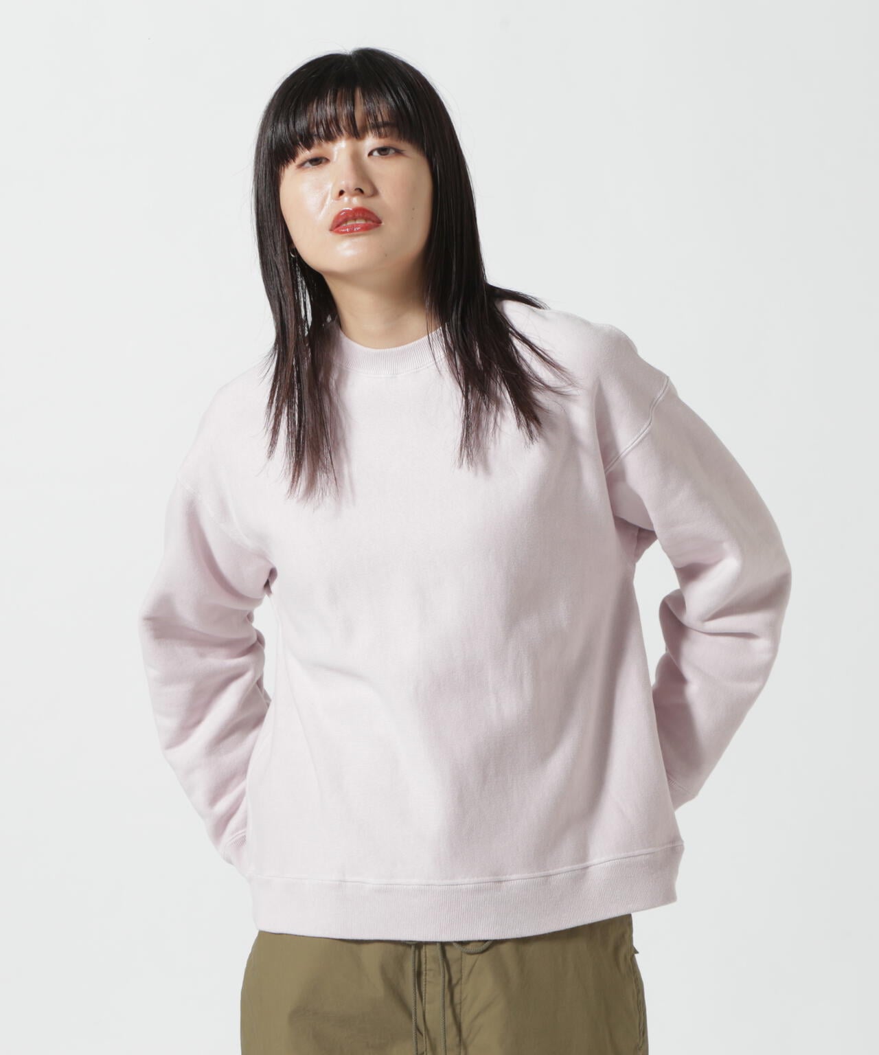 ATON (エイトン) NATURAL DYE URAKE OVERSIZED SWEAT SHIRT | B'2nd ( ビーセカンド ) | US  ONLINE STORE（US オンラインストア）