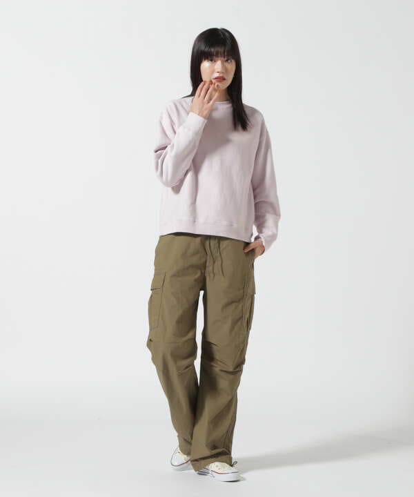 ATON (エイトン) NATURAL DYE URAKE OVERSIZED SWEAT SHIRT