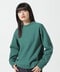 ATON (エイトン) NATURAL DYE URAKE OVERSIZED SWEAT SHIRT