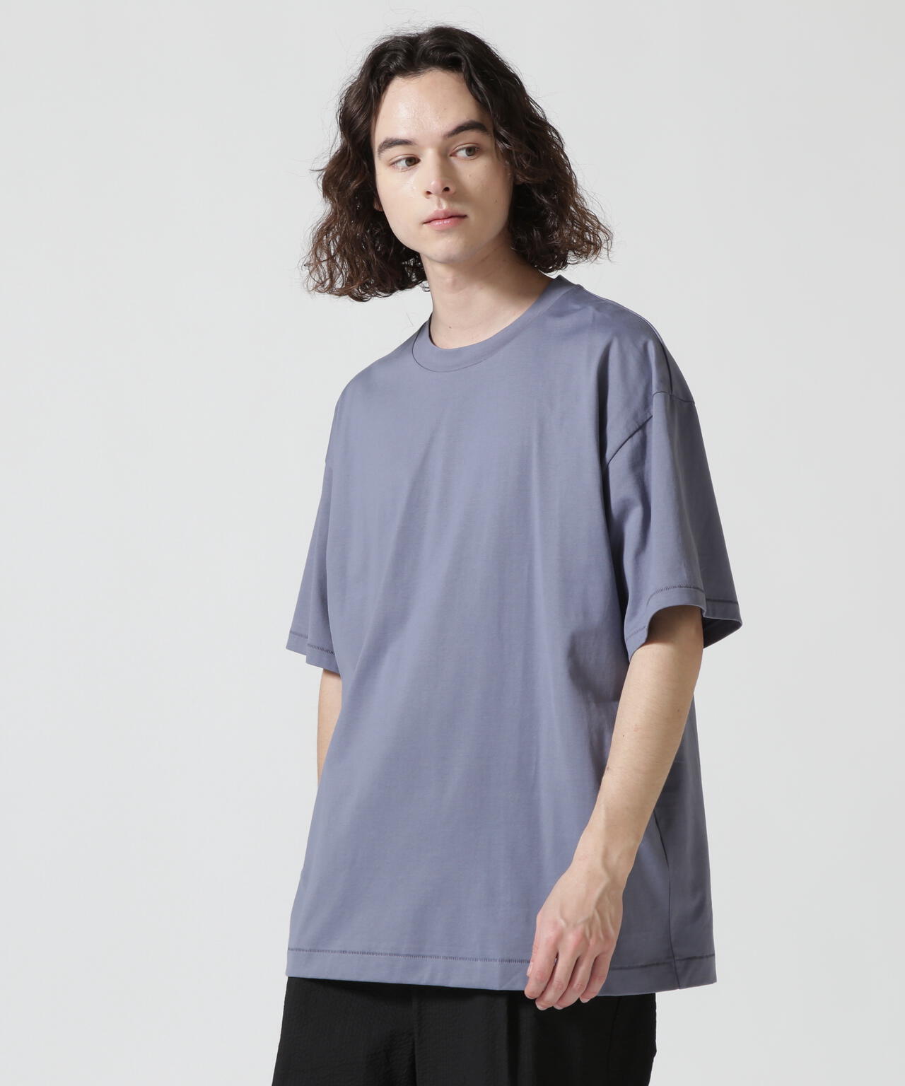 ATON (エイトン) SUVIN 60/2 | OVERSIZED S/S T-SHIRT | B'2nd ( ビーセカンド ) | US  ONLINE STORE（US オンラインストア）