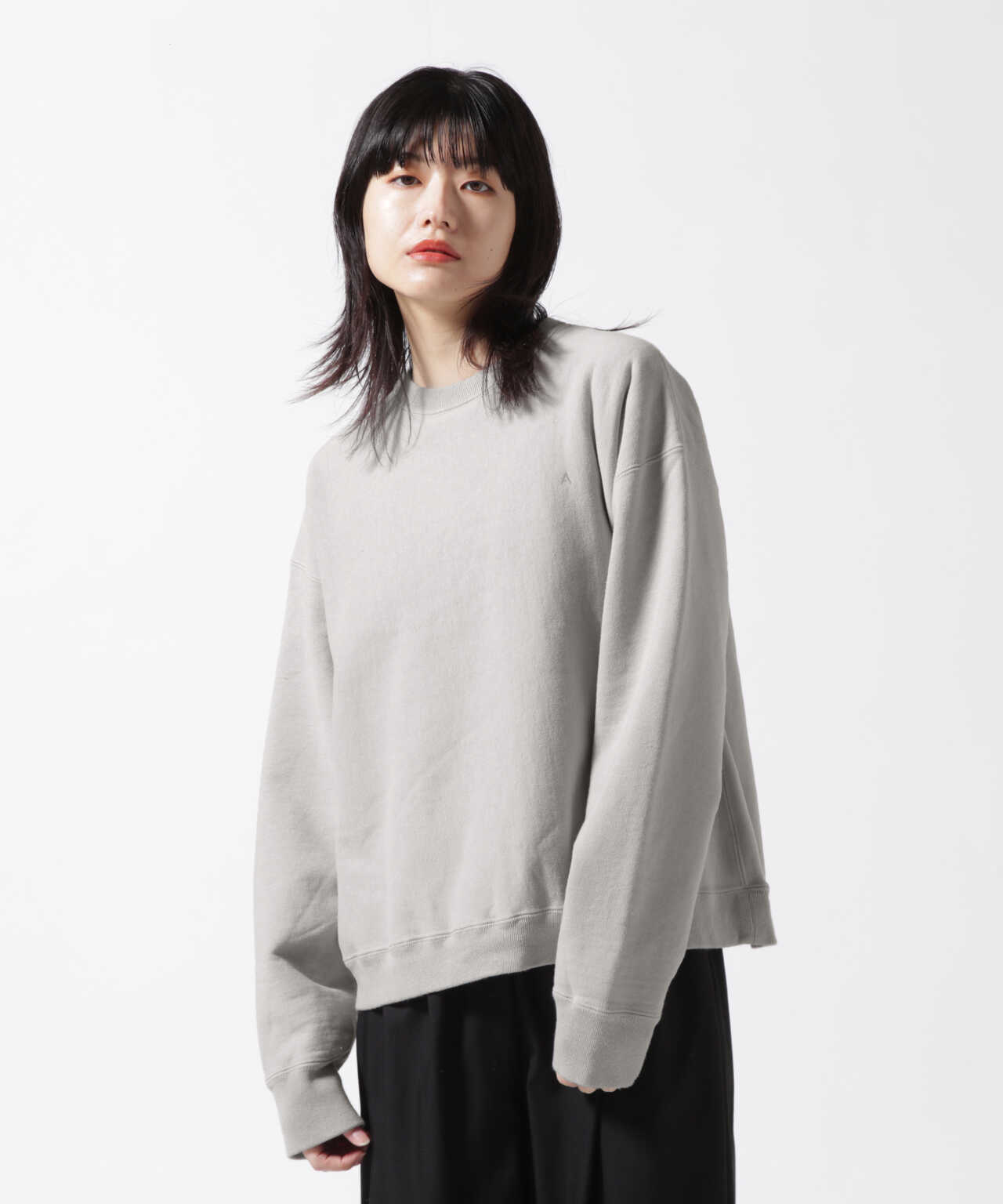 ATON (エイトン) B'2nd 別注GARMENT DYE URAKE / OVERSIZED SWEAT