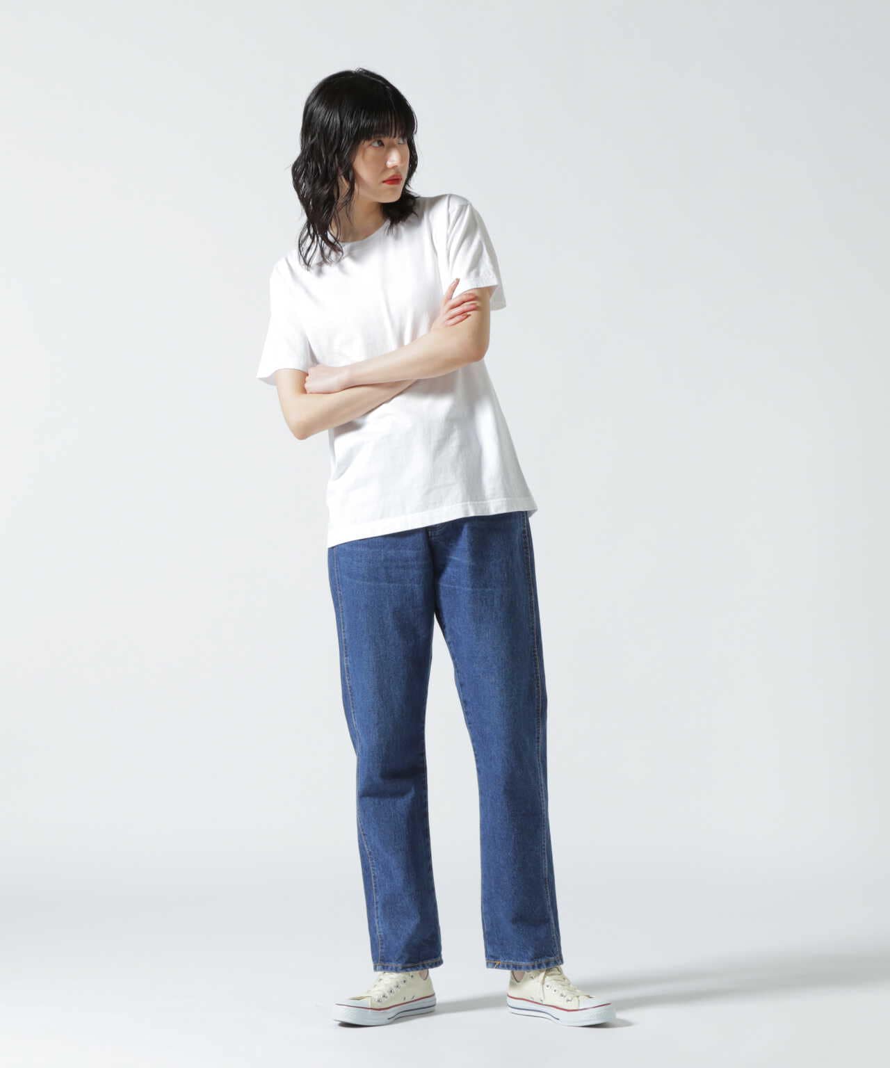 hanes t シャツ japan トップ fit