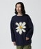 MacMahon Knitting Mills/マクマホンニッティングミルズ　Roll Neck Knit-Flower