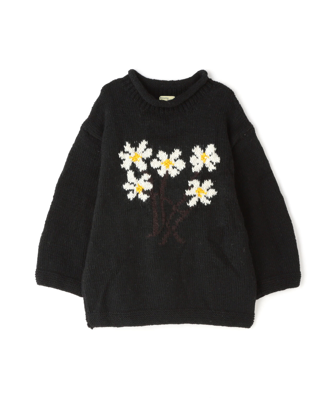 MacMahon Knitting Mills / Roll Neck Knit-5 Flower | B'2nd ( ビー 