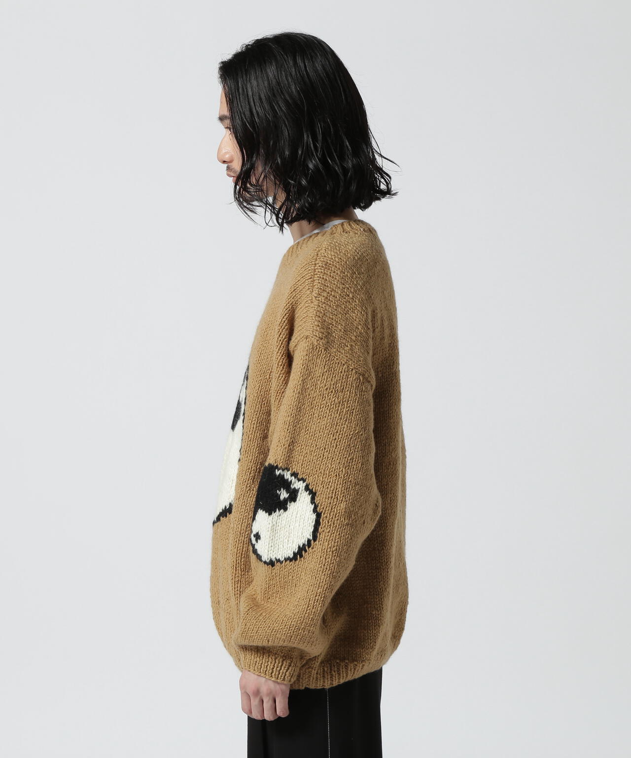 MacMahon Knitting Mills / Roll Neck Knit-Big Yin&Yang | B'2nd