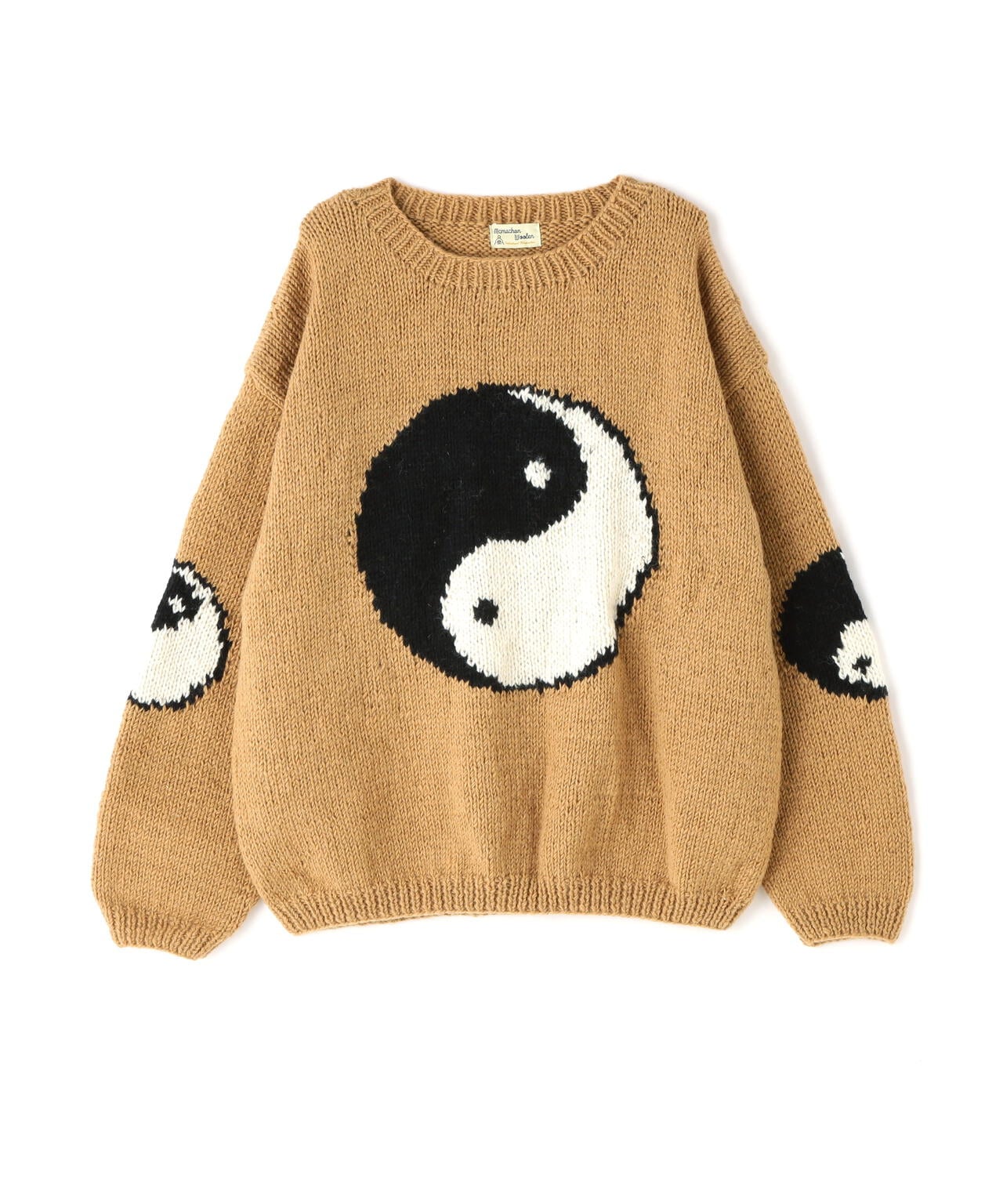 MacMahon Knitting Mills / Roll Neck Knit-Big Yin&Yang | B'2nd