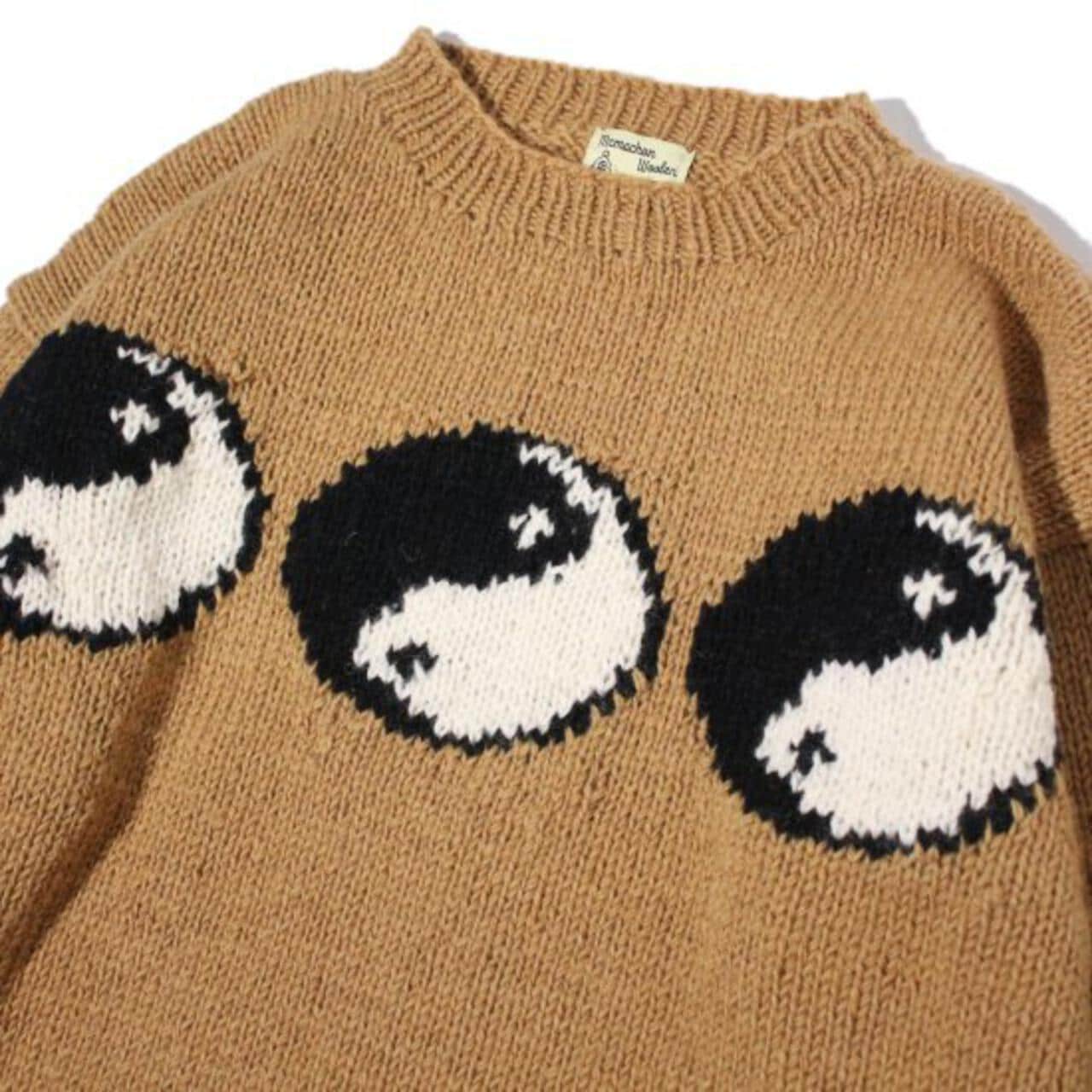 MacMahon Knitting Mills / Roll Neck Knit-Line Yin&Yang | B'2nd