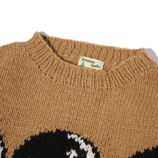 MacMahon Knitting Mills / Roll Neck Knit-Line Yin&Yang