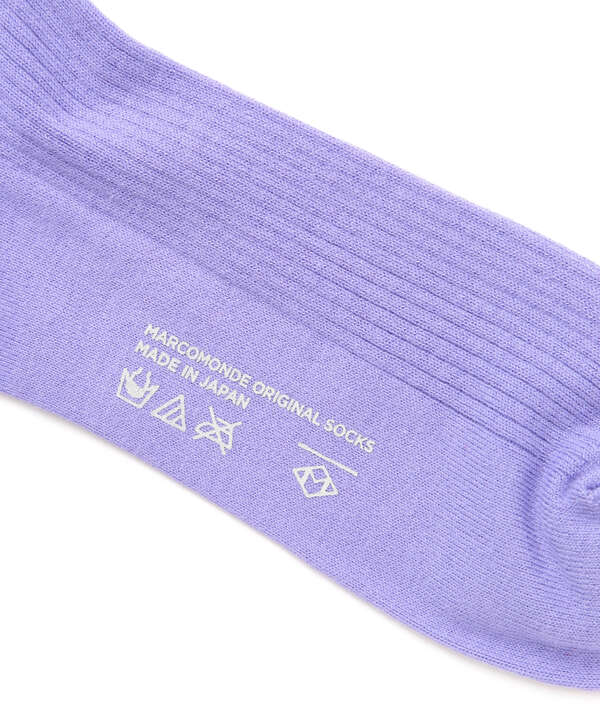 MARCOMONDE（マルコモンド）＠ new cotton ribbed socks