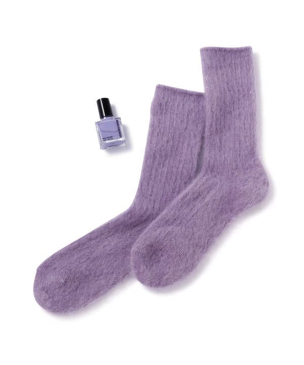 MARCOMONDE（マルコモンド）mohair socks and nail Box Set