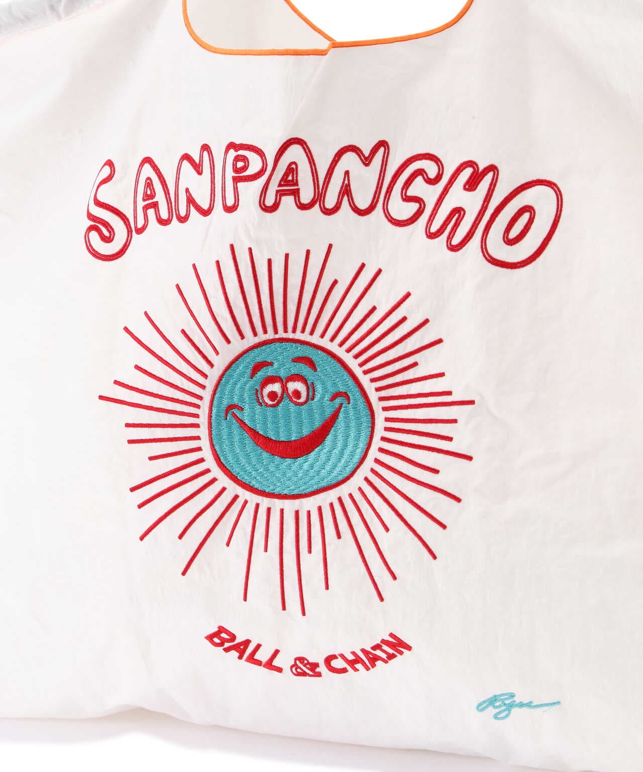 Ball&Chain(ボールアンドチェーン) RYU.SANPANCHO/Lサイズ 刺繍