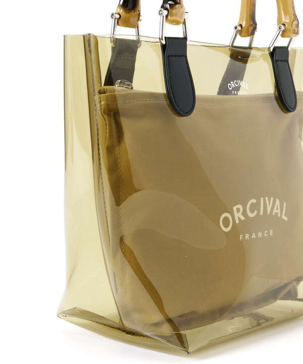 ORCIVAL (オーシバル）CLEAR PVC BEACH BAG SMALL ビーチバッグ /OR-H0181 CVC