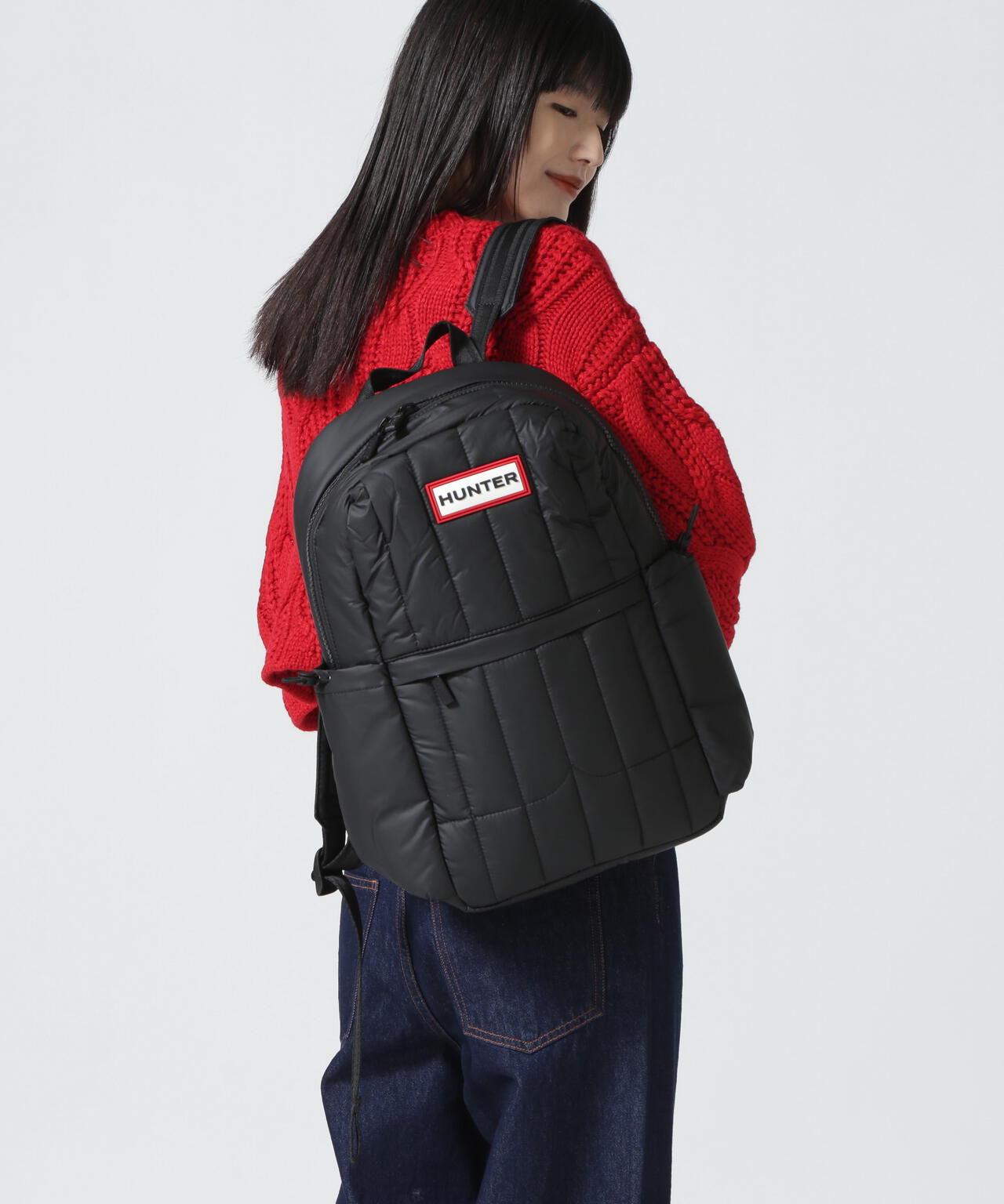HUNTER(ハンター) intrepid puffer large backpack/バックパック | B 