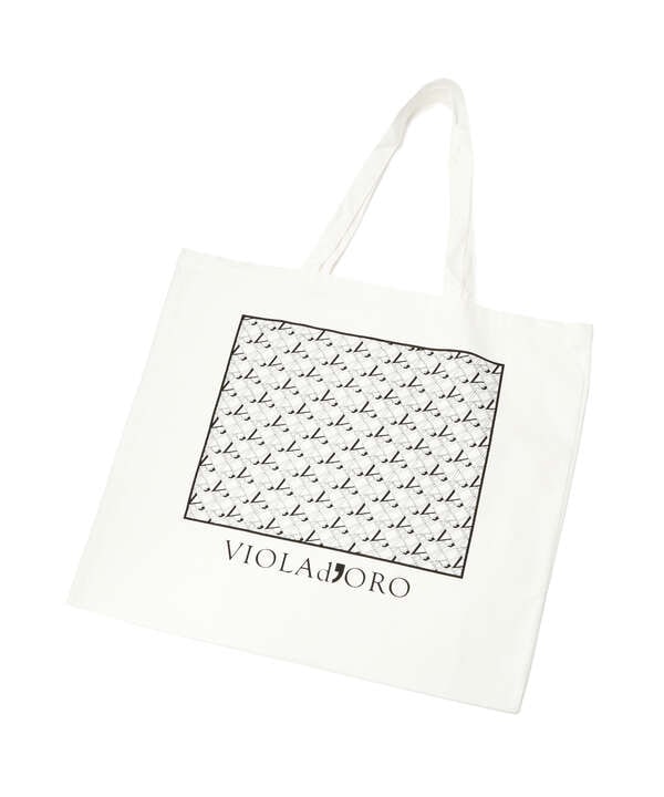 VIOLAd’ORO (ヴィオラドーロ) ショルダー付き小トート（エコスェード）/V-2063