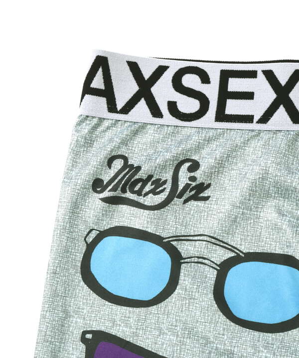 maxsix(マックスシックス)BOXER PANTS/SUNGLASSES柄/アンダーウェア
