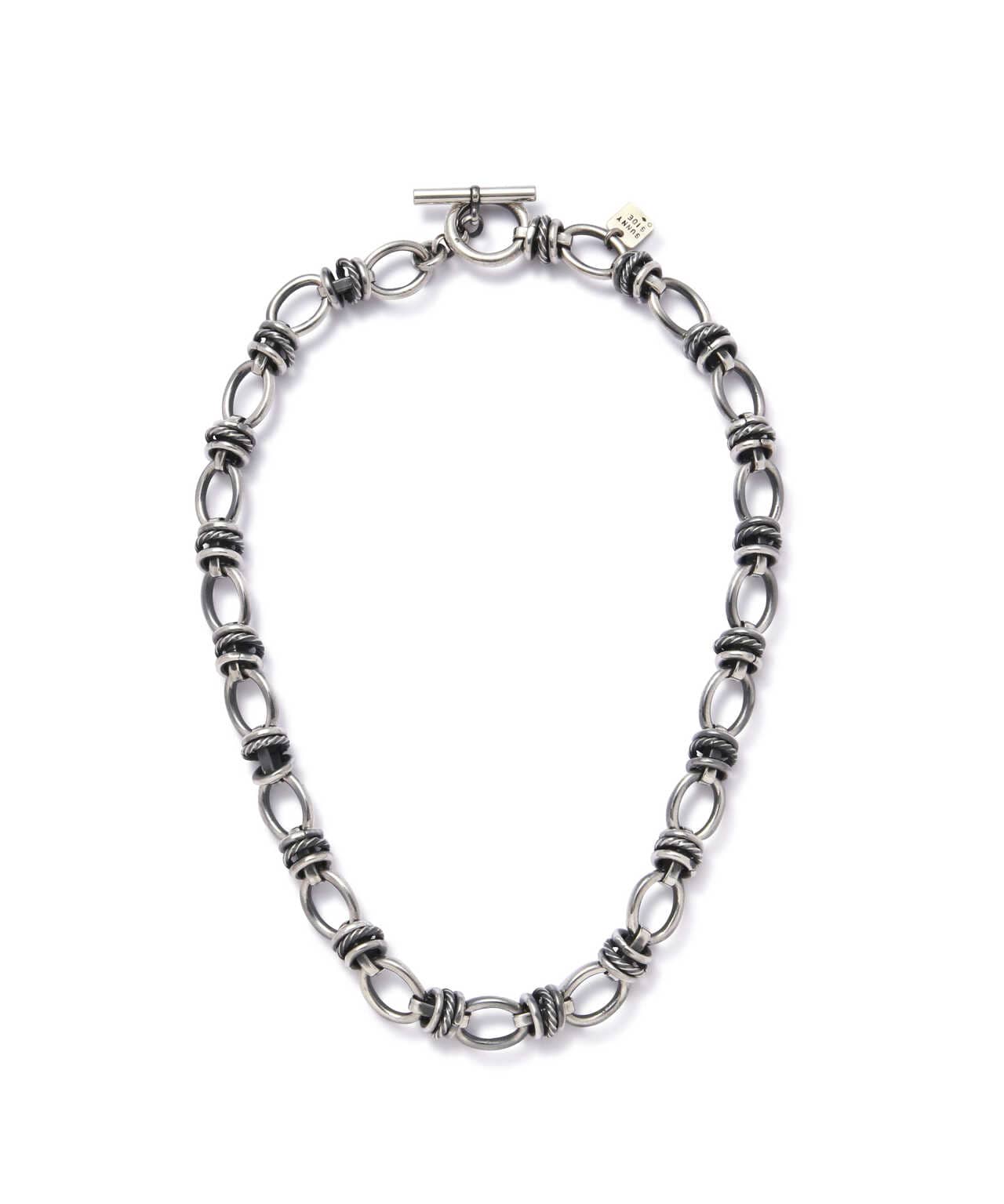 on the sunny side of the street/ Twisted Ring Cable Link Chain Choker
