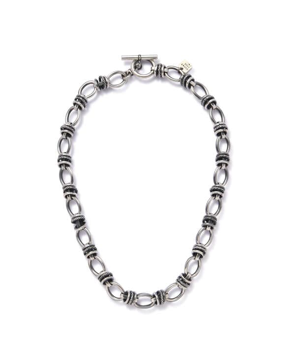 on the sunny side of the street/ Twisted Ring Cable Link Chain Choker
