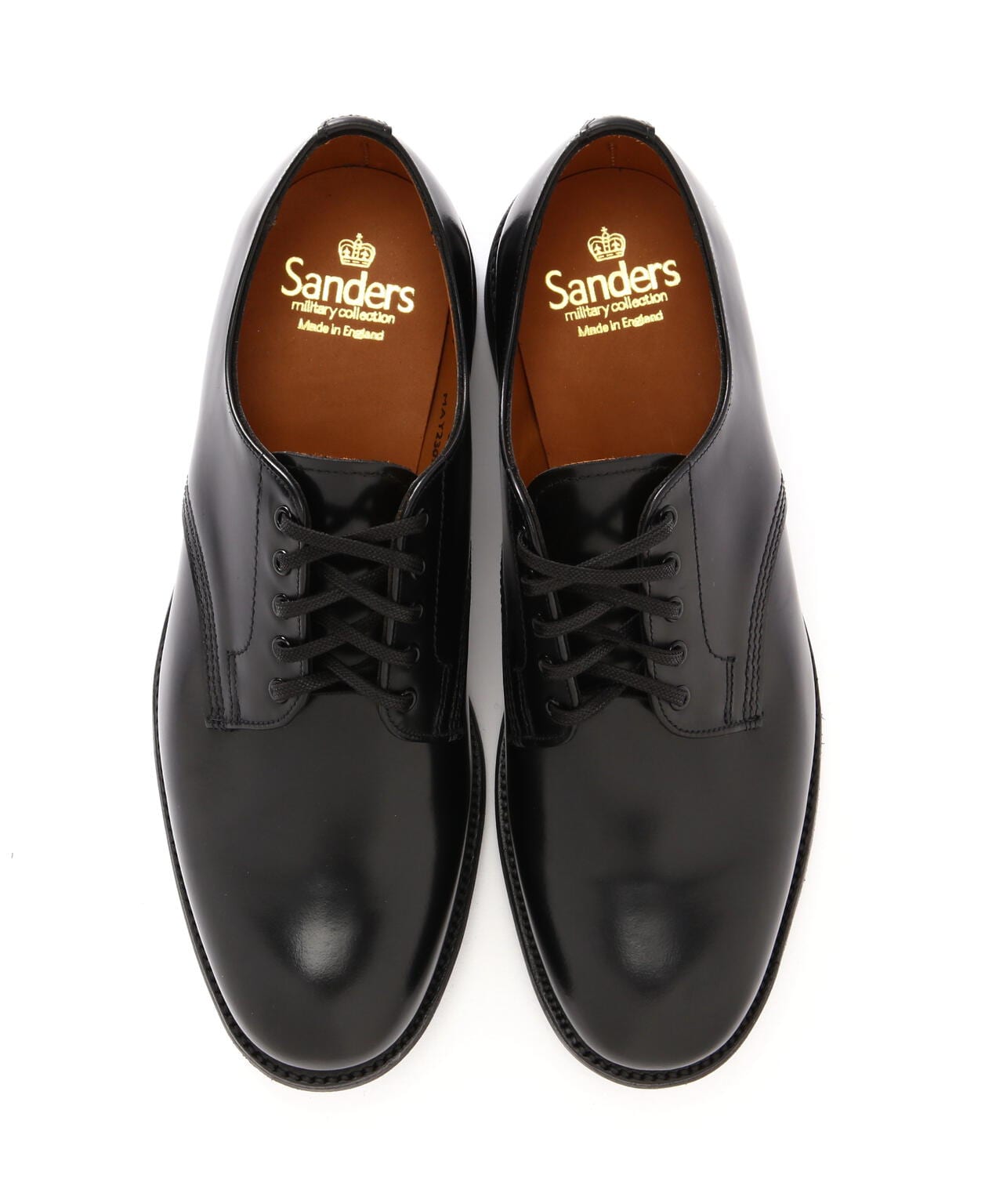 SANDERS Officer shoes サンダース　6 1/2•アウトソールの長さ