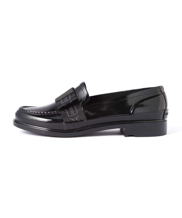 HUNTER（ハンター）WOMENS REFINED BOW GLOSS PENNY LOAFER