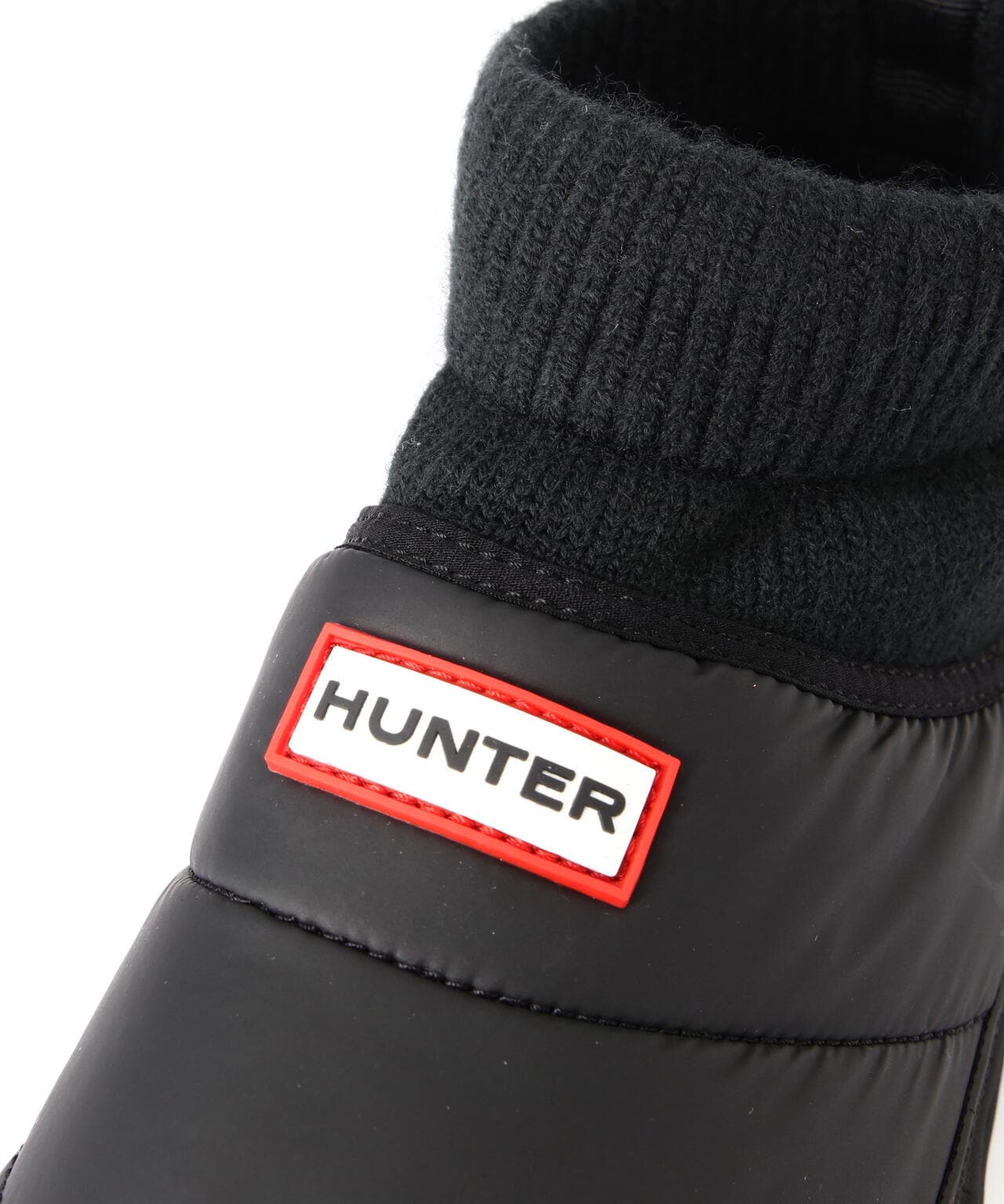 HUNTER(ハンター)In/Out Insulated Knitted Cuff Slipper Boot | B'2nd