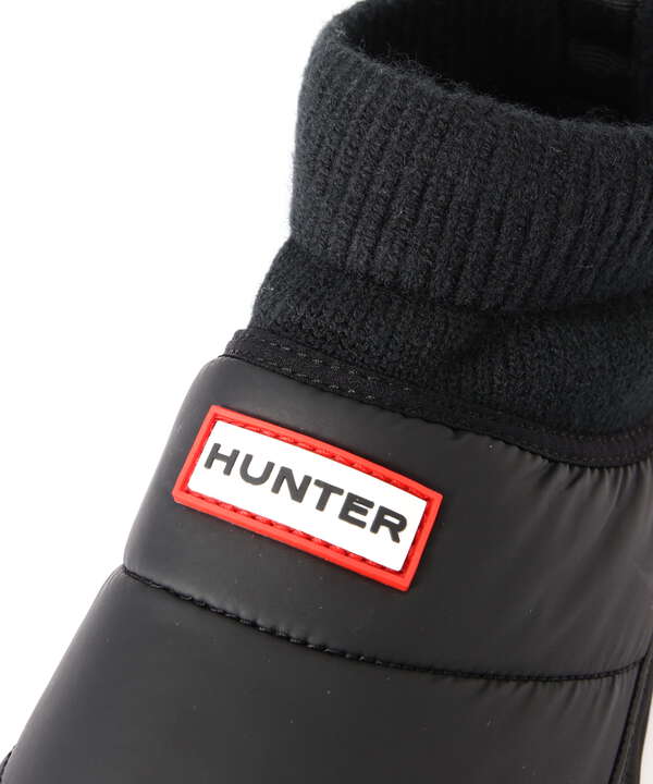 HUNTER(ハンター)In/Out Insulated Knitted Cuff Slipper Boot