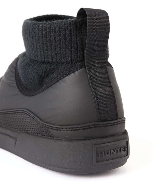 HUNTER(ハンター)In/Out Insulated Knitted Cuff Slipper Boot
