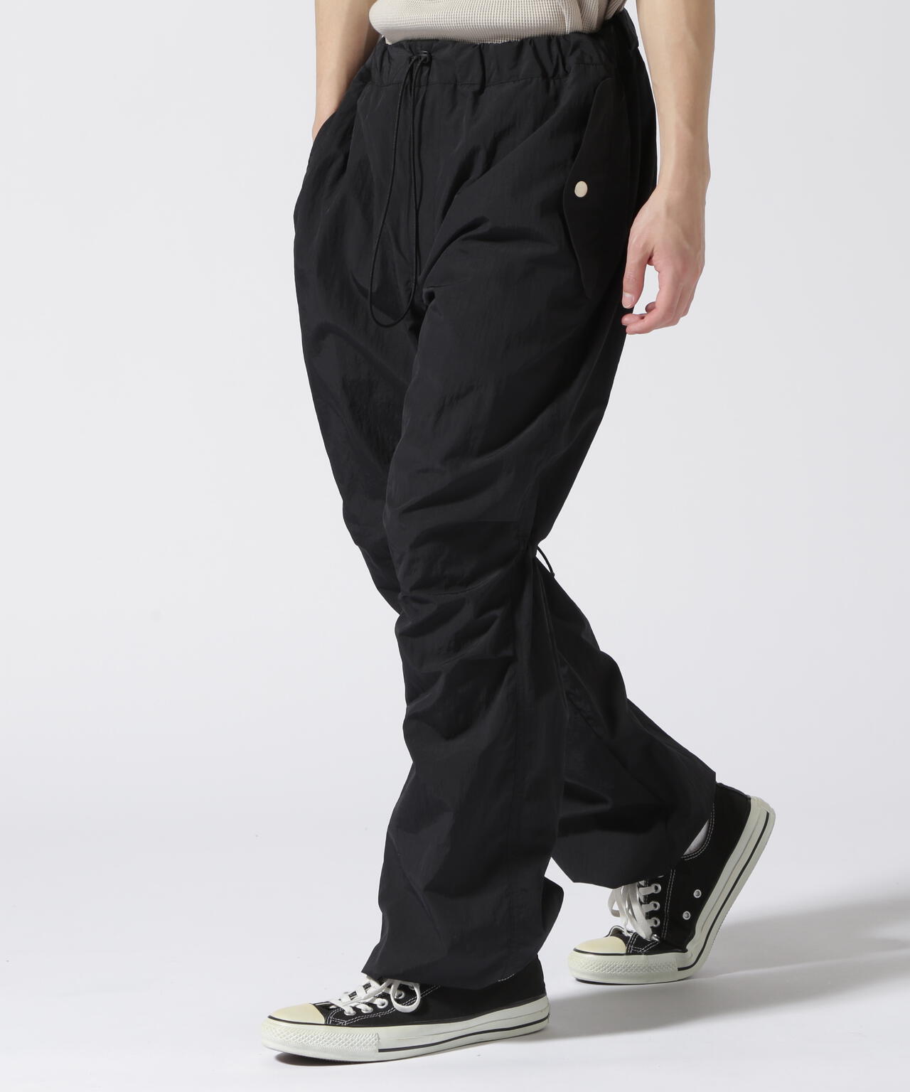 JieDa（ジエダ)PARACHUTE PANTS ナイロンパラシュートパンツ | B'2nd ( ビーセカンド ) | US ONLINE  STORE（US オンラインストア）