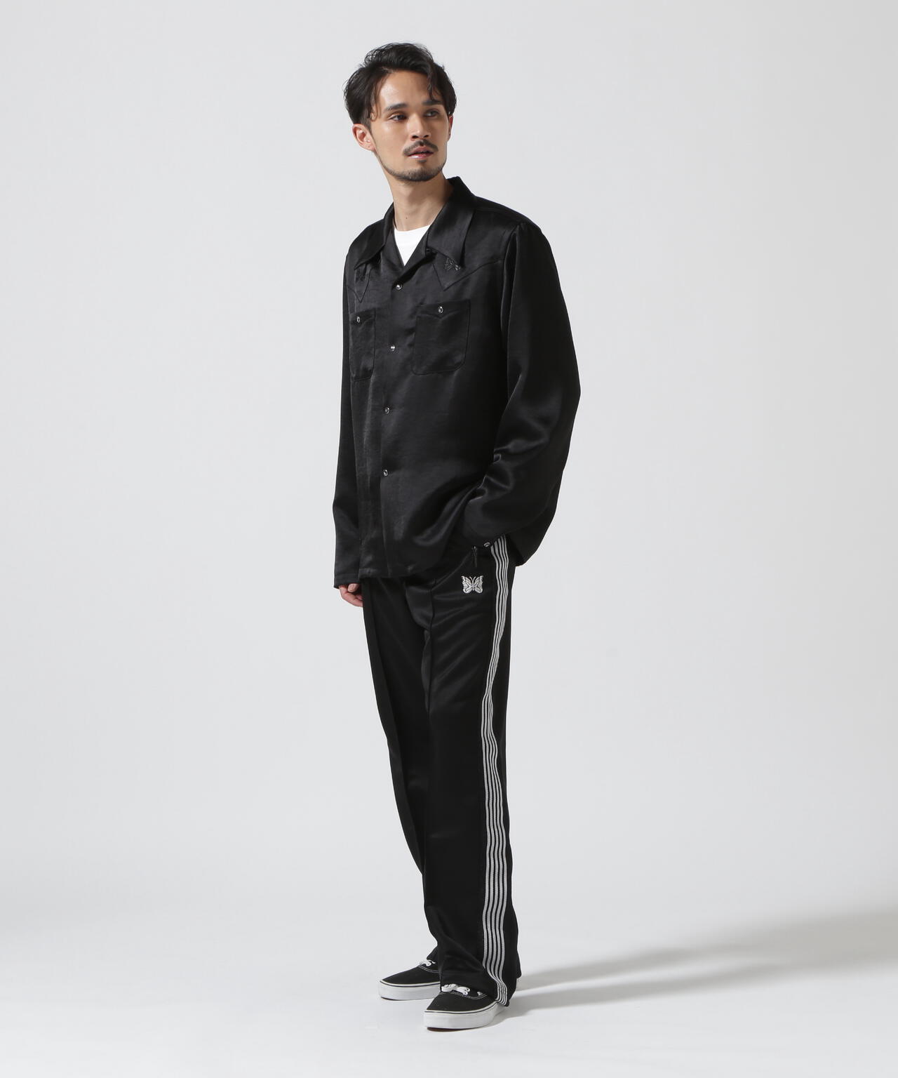 NEEDLES(ニードルズ) 別注ラメ Track Pant - Poly Smooth | B'2nd ...