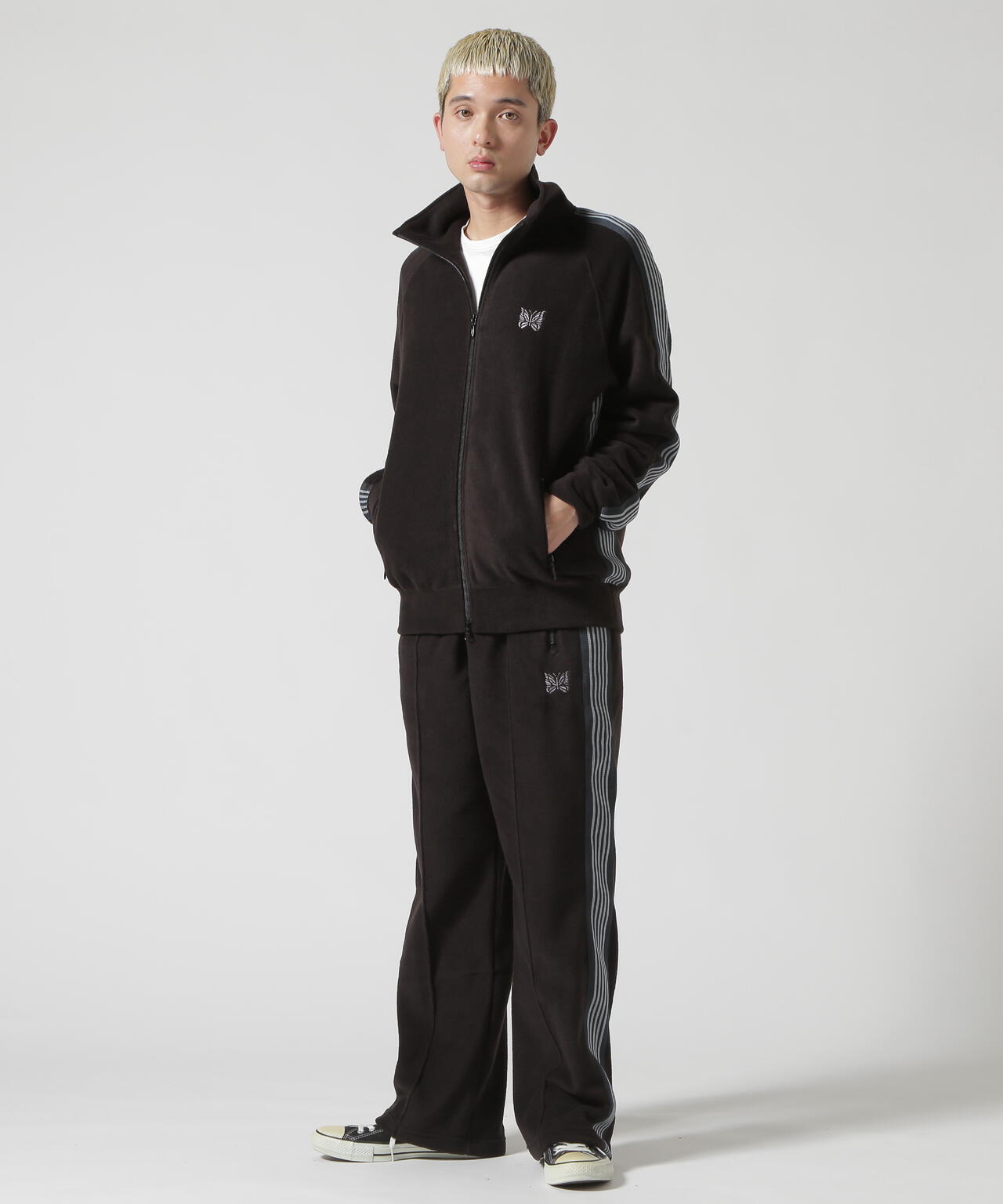 最新購入NEEDLESニードルス B\'2nd別注TrackPant PolySmooth パンツ