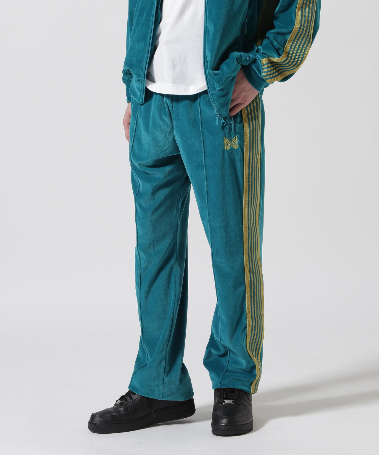 NEEDLES(ニードルズ)NARROW TRACK PANT - C/PE VELOUR | B'2nd ( ビー ...